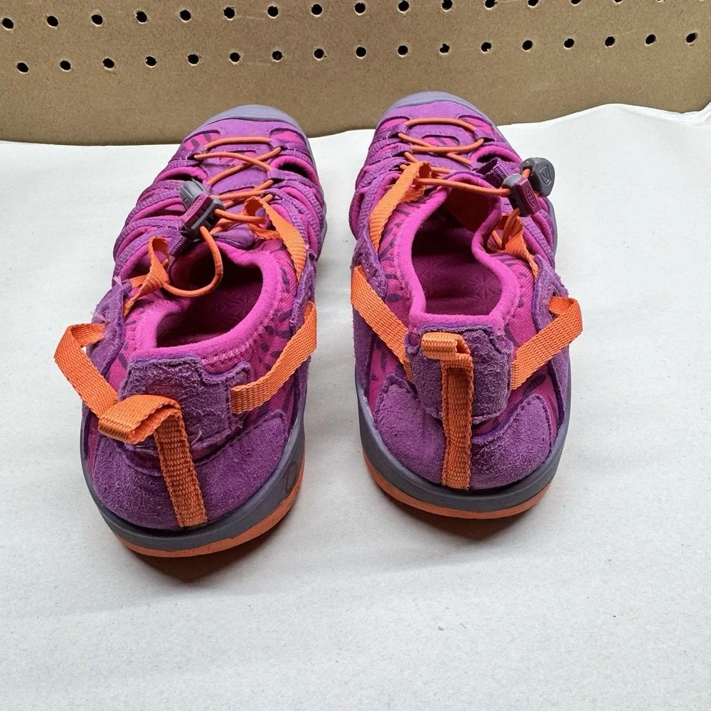 Keen Moxie Sandals Purple Wine/Nasturtium Washable Shoes 1016353 EU38 US 6 Youth